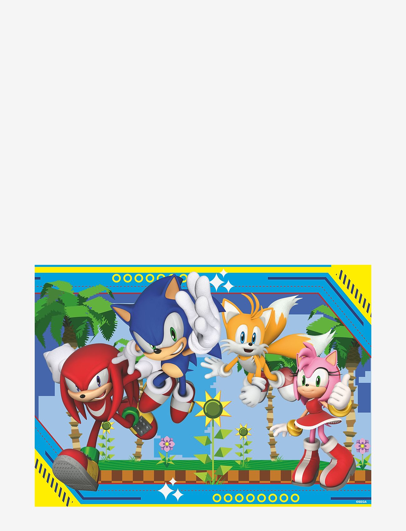 Ravensburger - Sonic Core 100p - klassiske puslespil - multi coloured - 1