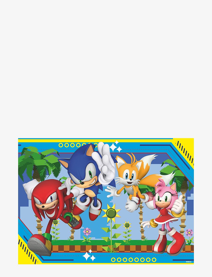 Ravensburger - Sonic Core 100p - klassiske puslespil - multi coloured - 1
