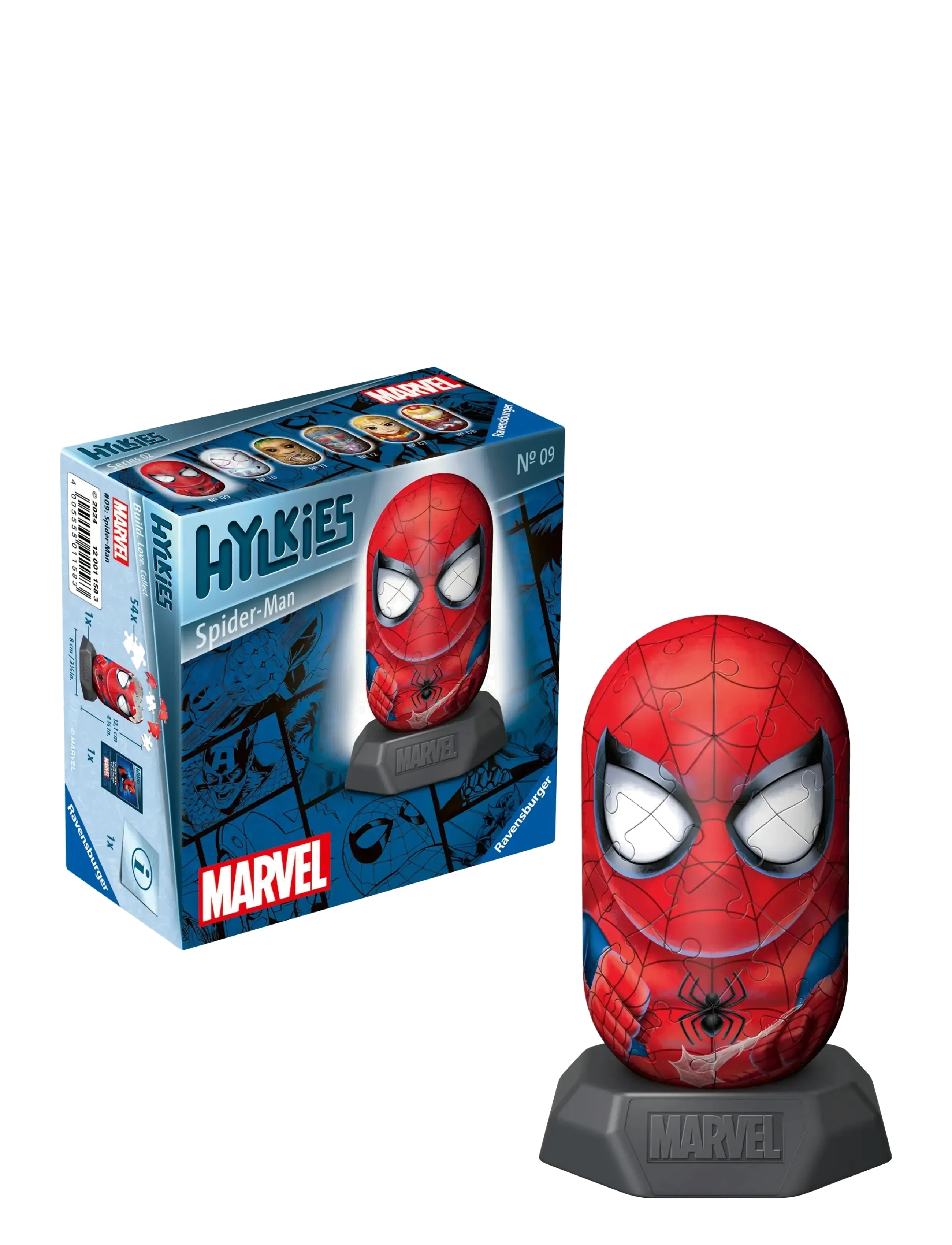 Ravensburger Marvel Spiderman 54P, One Size, Red, Puslespil > 3D-Puslespil, Børn