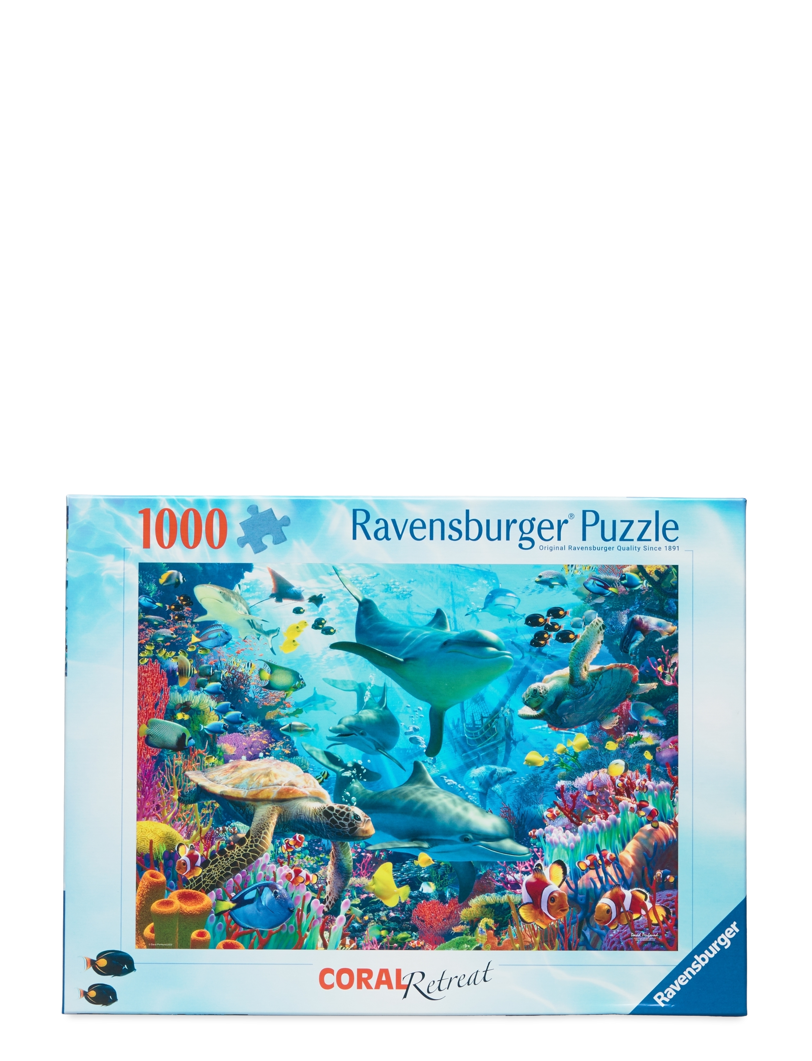 Ravensburger Coral Reef Retreat 1000p - App deal - MULTI COLOURED / multi