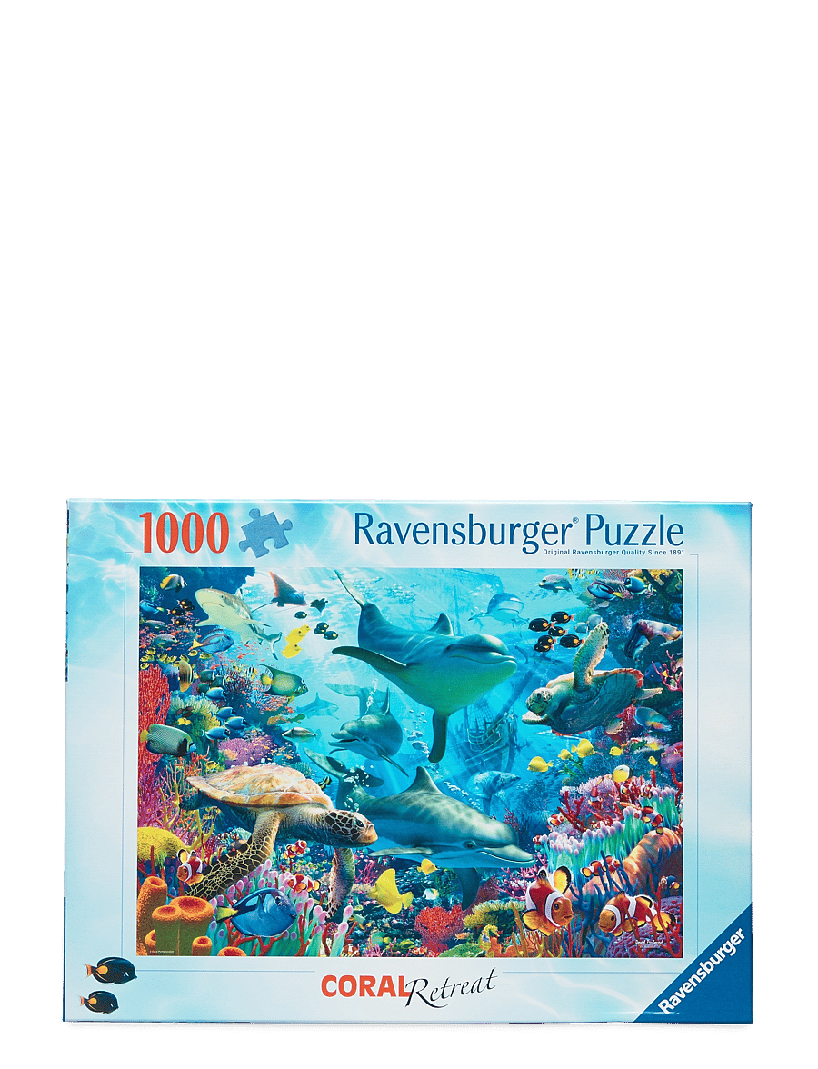 Ravensburger - Coral Reef Retreat 1000p - klassísk púsl - multi coloured - 0