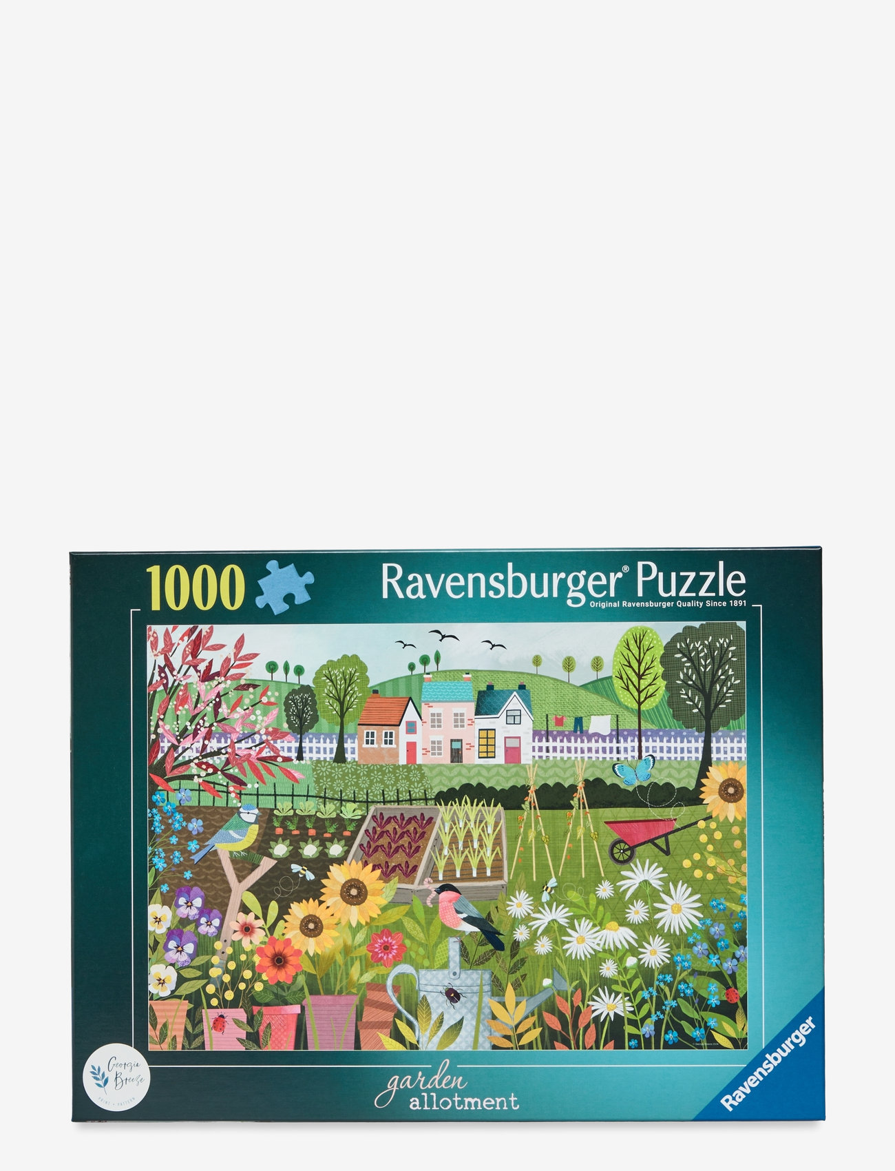 Ravensburger - Garden Allotment 1000p - classic puzzles - multi coloured - 0