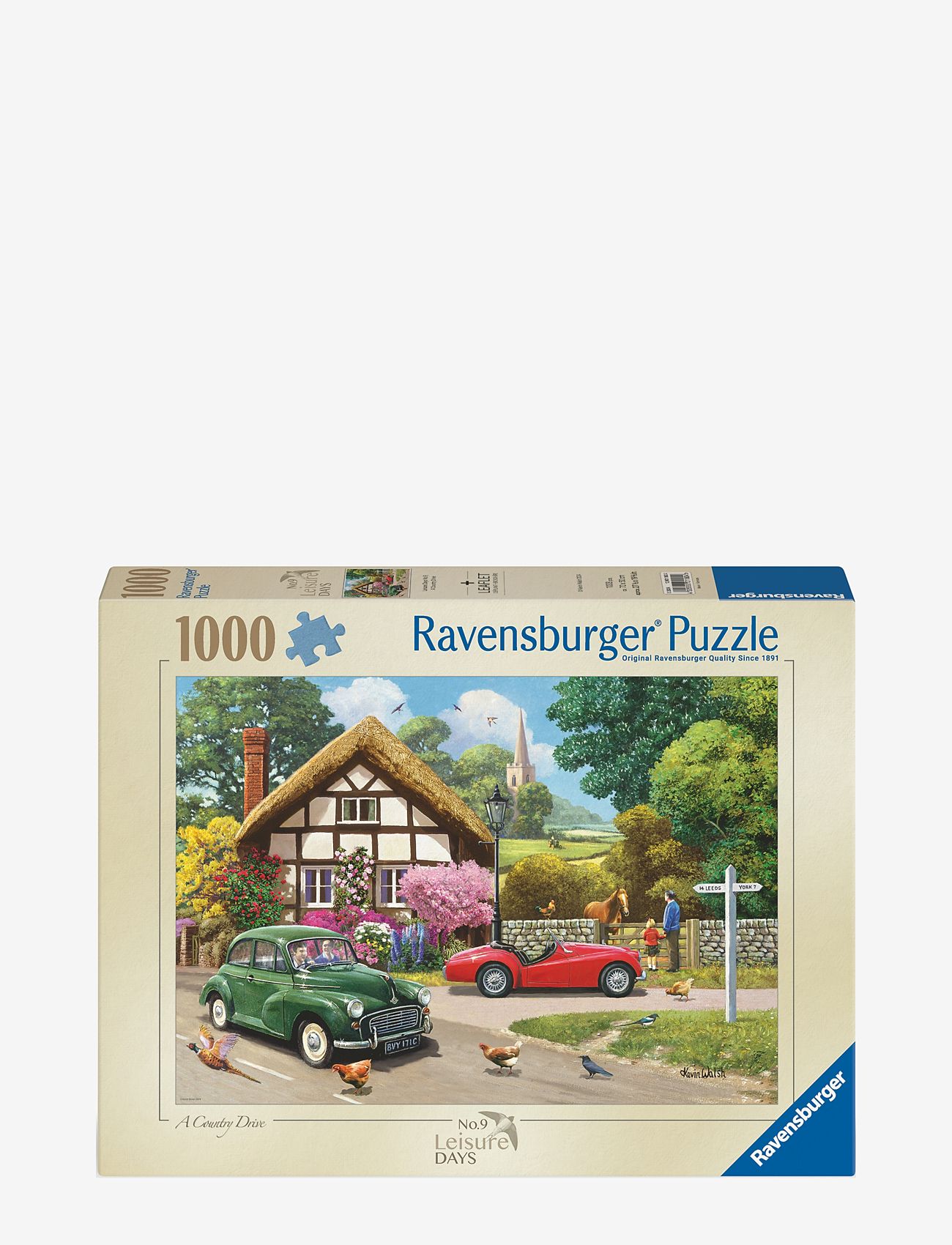 Ravensburger - A Stop To Say Hello 1000p - classic puzzles - multi coloured - 0