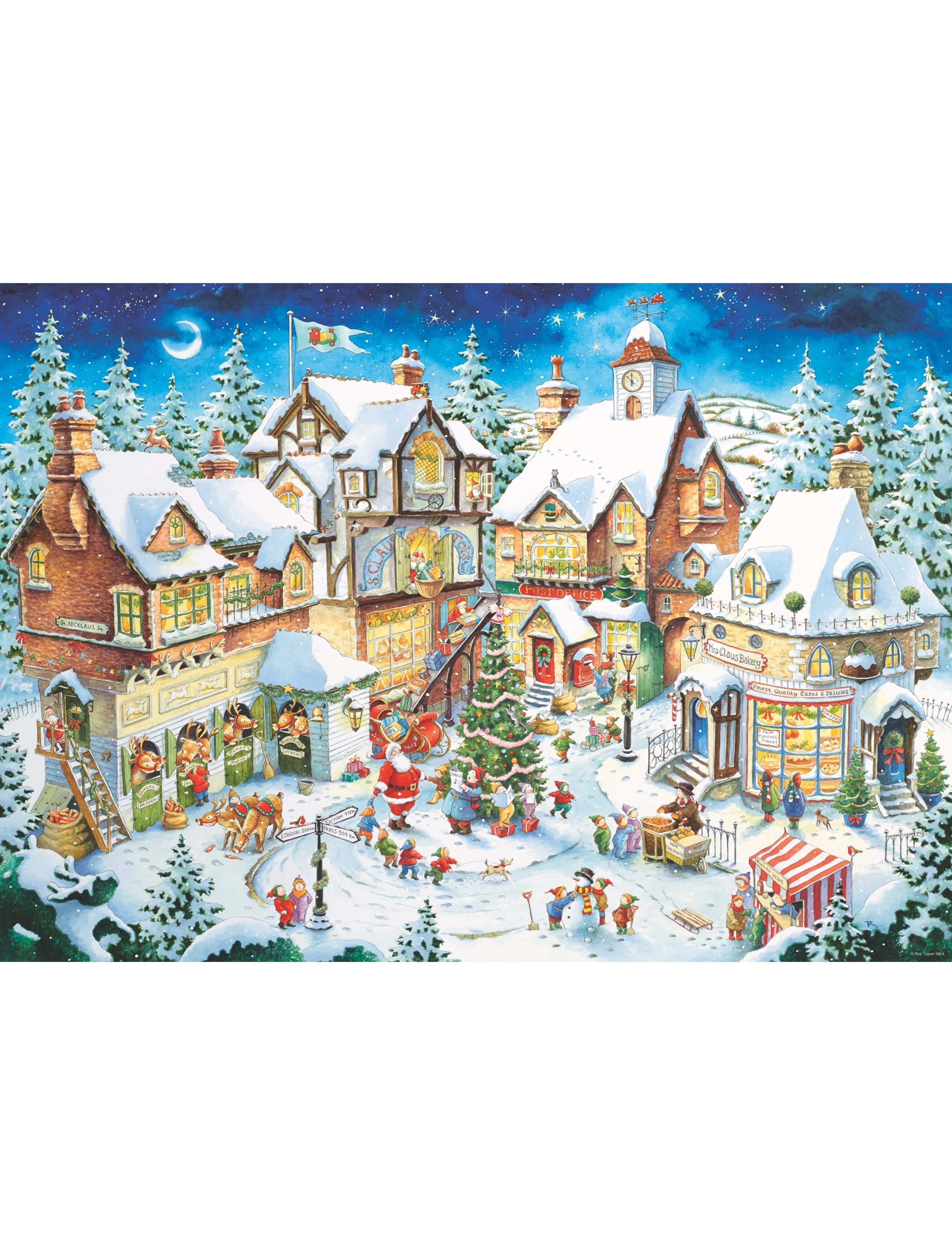 Ravensburger - 50th Anniversary Christmas Limited Edition 1000p - multi coloured - 1