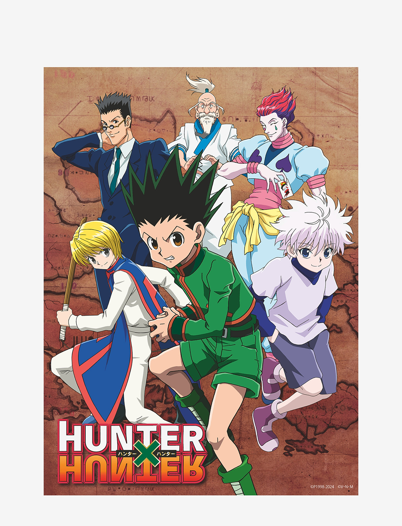 Ravensburger - Hunter X Hunter 500p - klassiske puslespil - multi coloured - 2