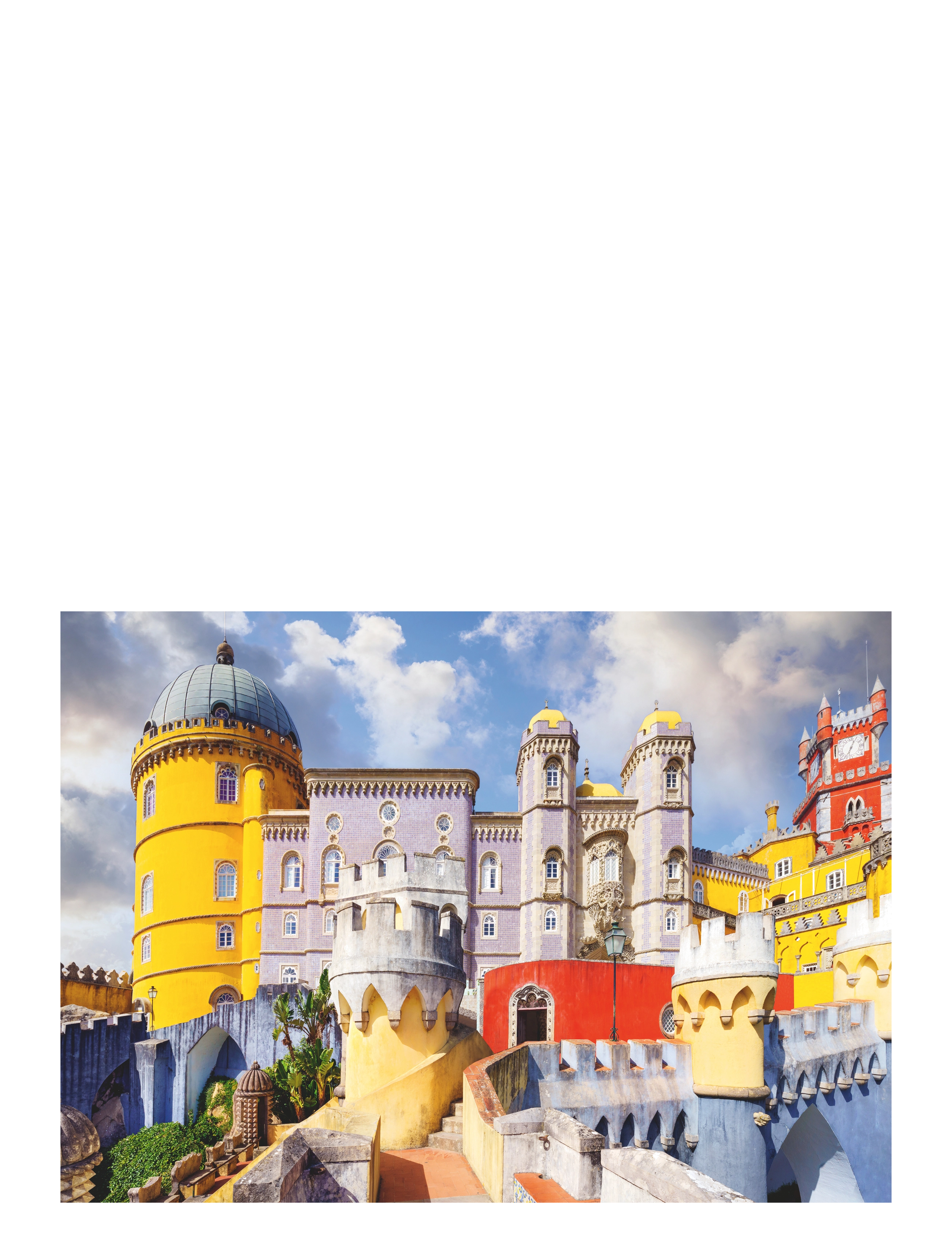 Ravensburger - Pena National Palace 1000p - klassiske puslespill - multi coloured - 1