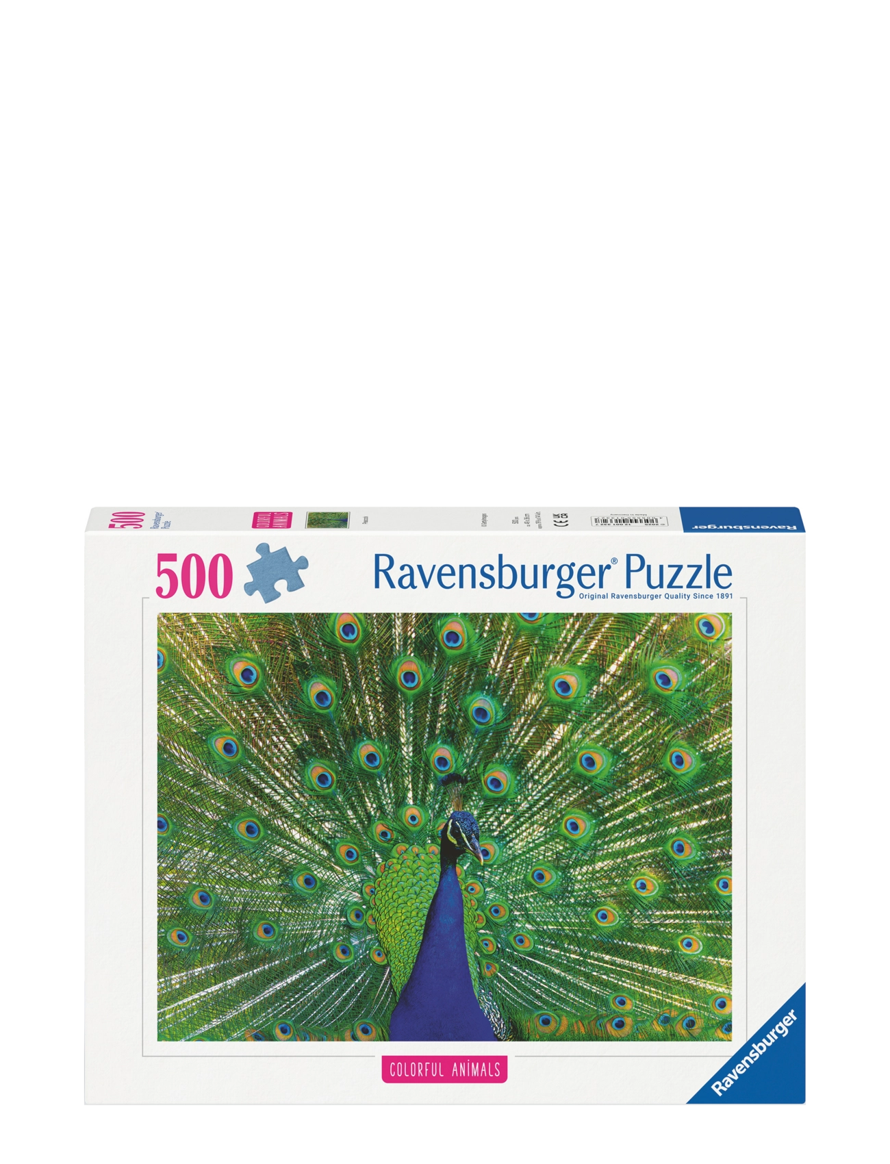 Ravensburger Peacock 500p - 4 for 3 - MULTI COLOURED / multi