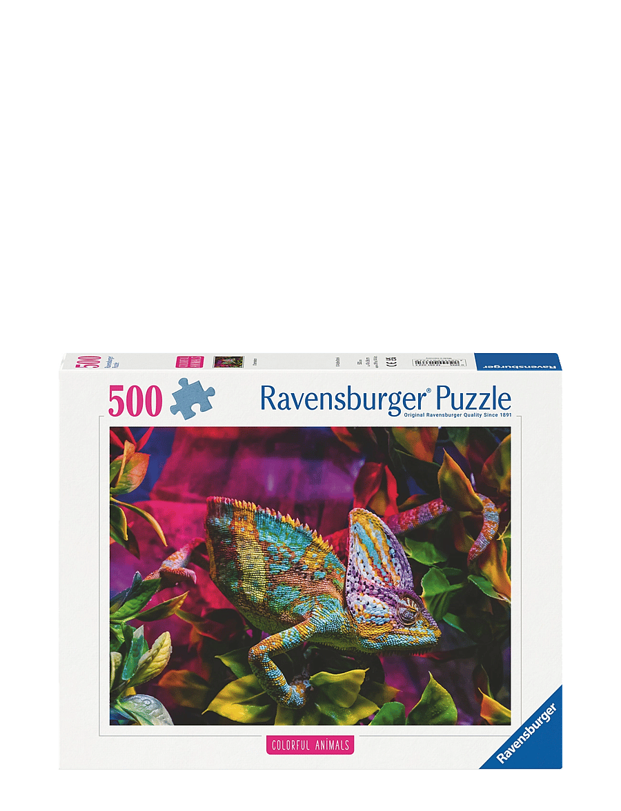 Ravensburger - Chameleon 500p - klassísk púsl - multi coloured - 1