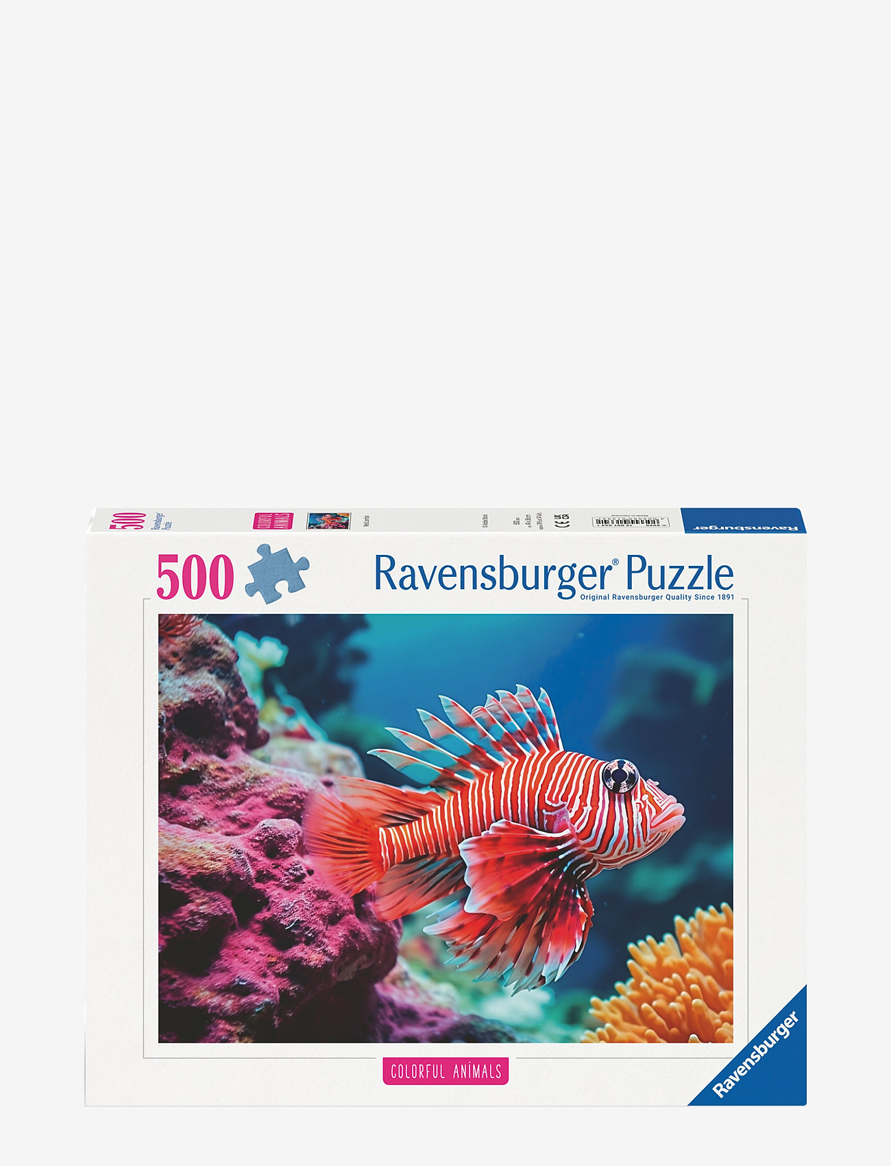 Ravensburger - Red Lionfish 500p - klassiske puslespil - multi coloured - 1