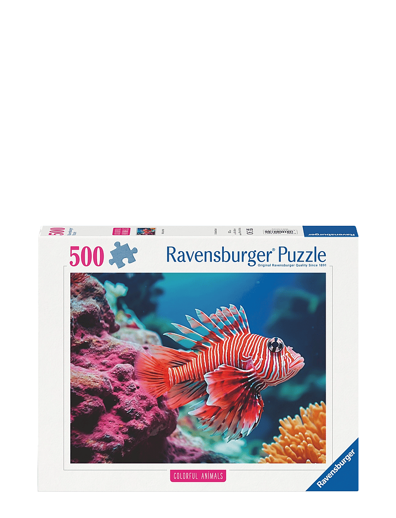 Ravensburger - Red Lionfish 500p - klassísk púsl - multi coloured - 1
