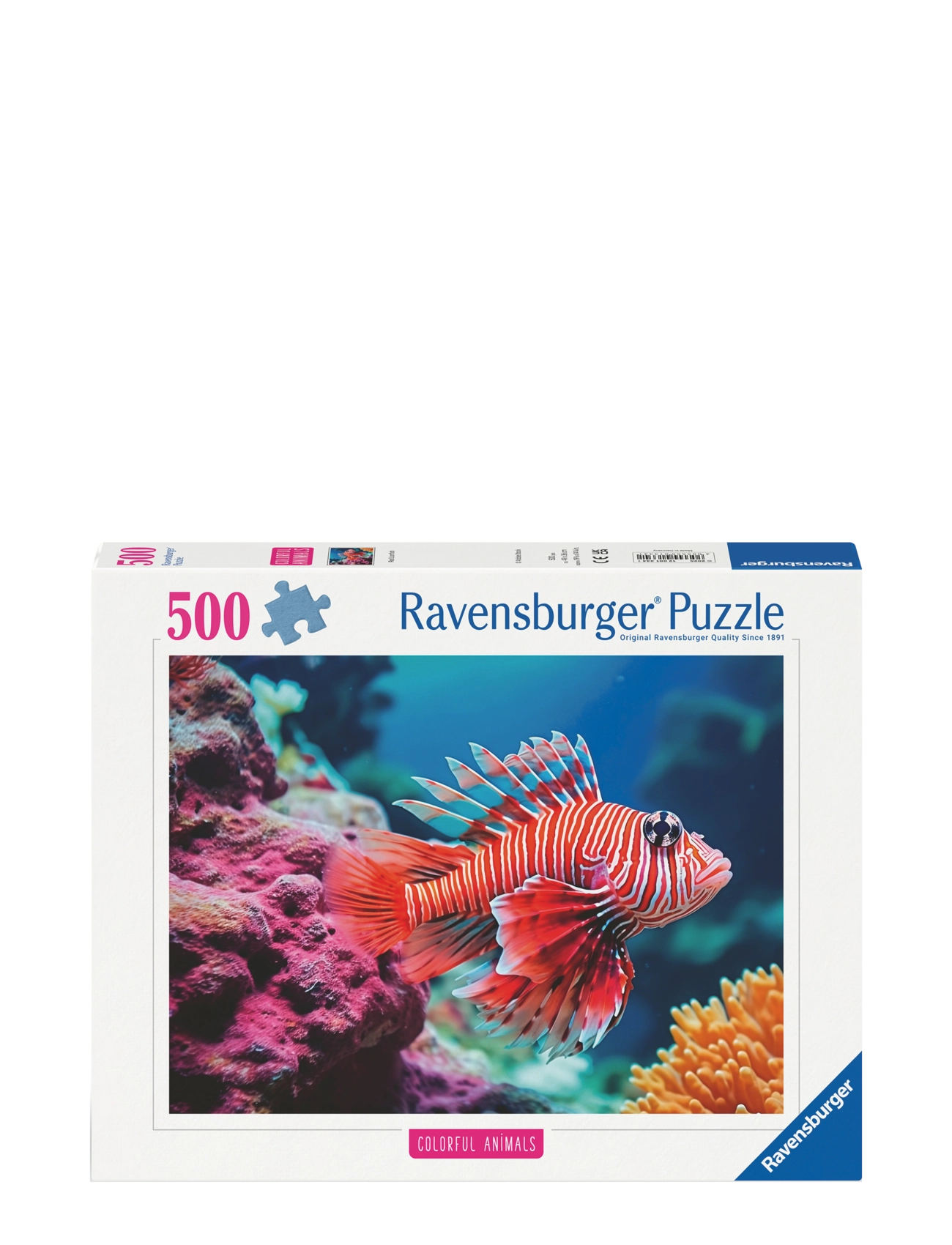 Ravensburger Red Lionfish 500p - 4 for 3 - MULTI COLOURED / multi