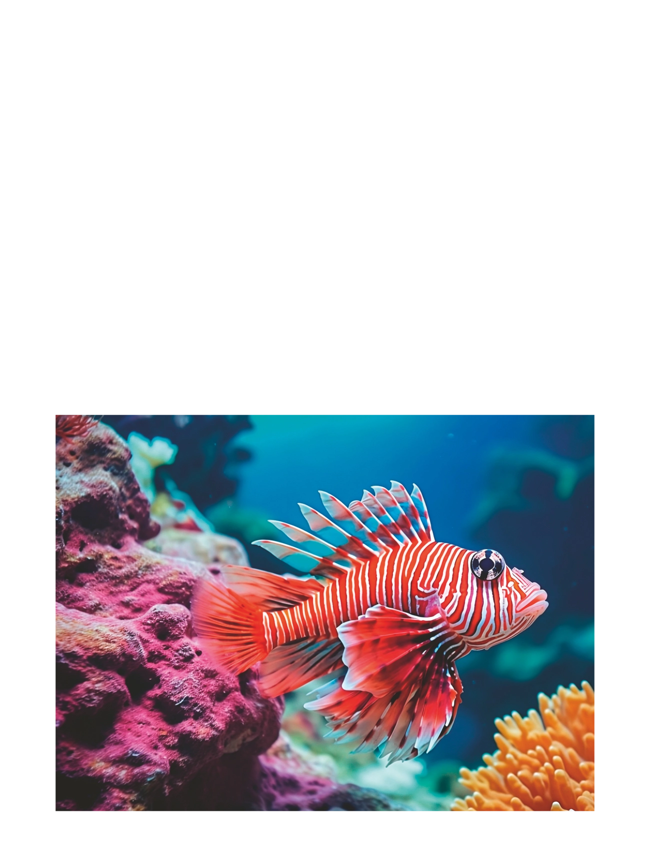 Ravensburger - Red Lionfish 500p - classic puzzles - multi coloured - 1