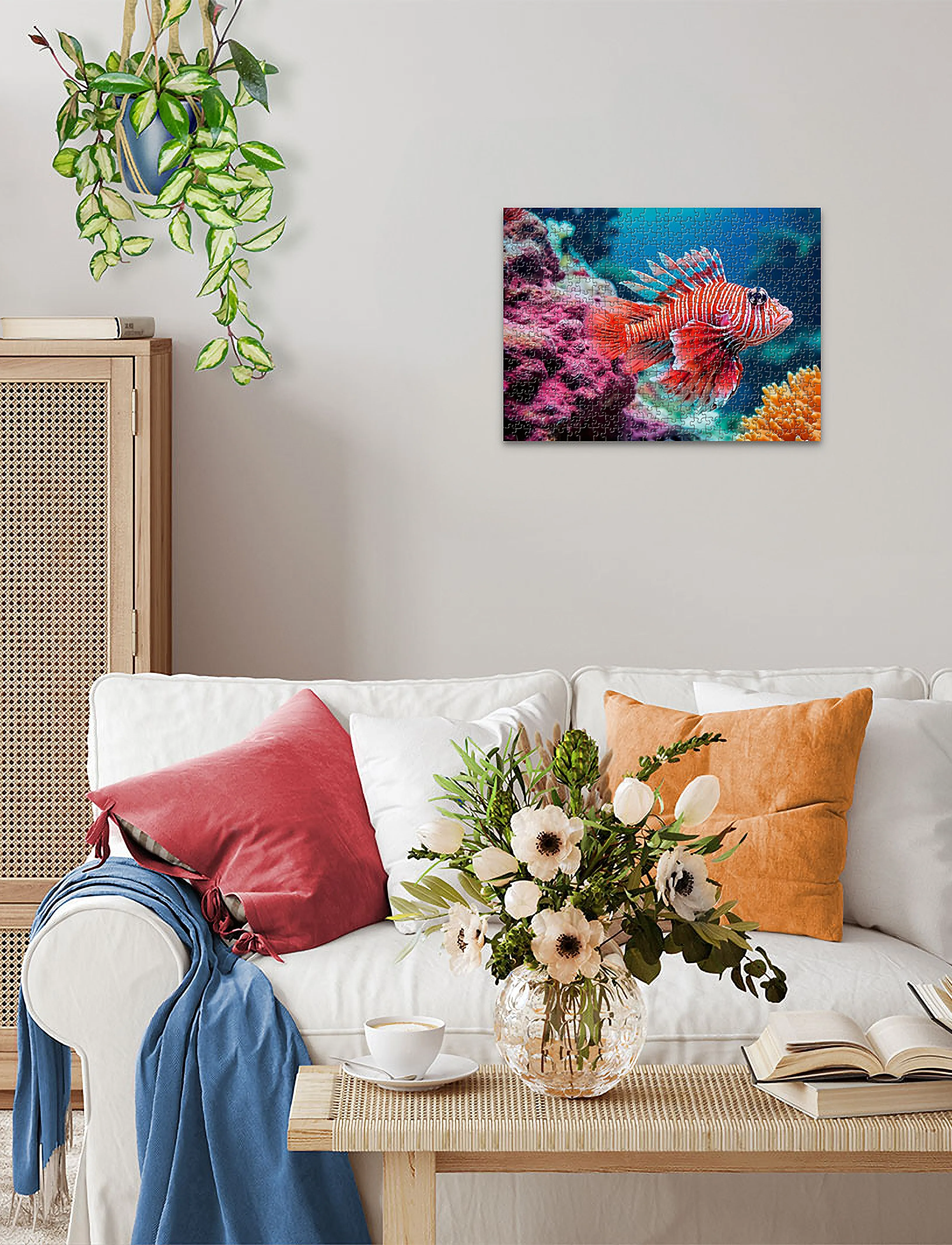 Ravensburger Red Lionfish 500P, One Size, Multi/patterned, Puslespil > Klassiske Puslespil, Børn
