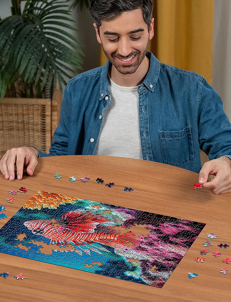 Ravensburger - Red Lionfish 500p - classic puzzles - multi coloured - 3