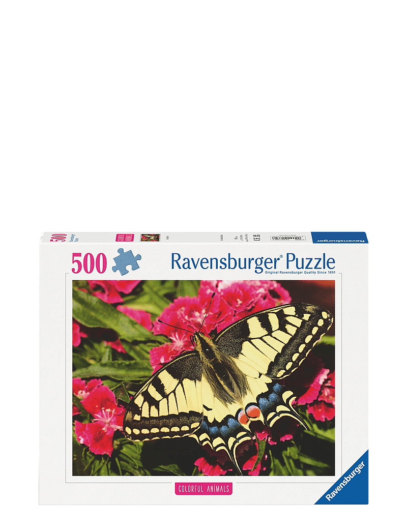 Ravensburger - Butterfly 500p - klassísk púsl - multi coloured - 1