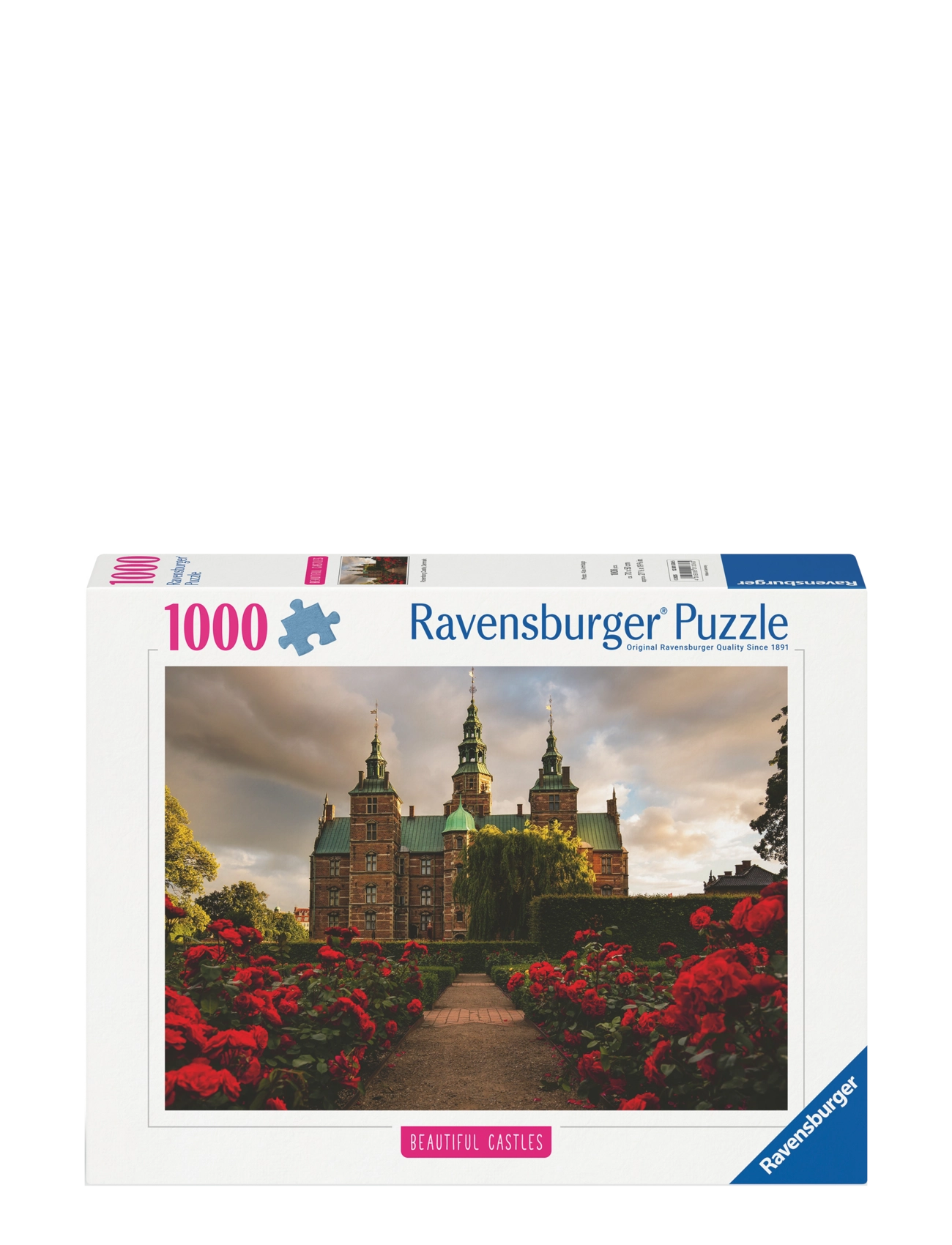 Ravensburger Rosenborg Castle Denmark 1000P, Børn, Classic Puslespil, Multi/mønstret, Str: ONE SIZE