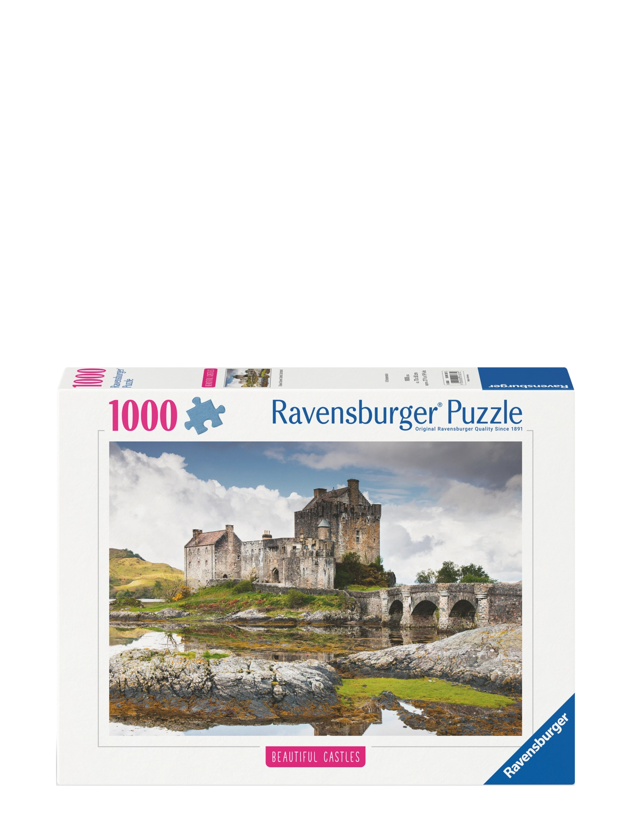 Ravensburger Beautiful Castles Scotland 1000P, Børn, Classic Puslespil, Multi/mønstret, Str: ONE SIZE