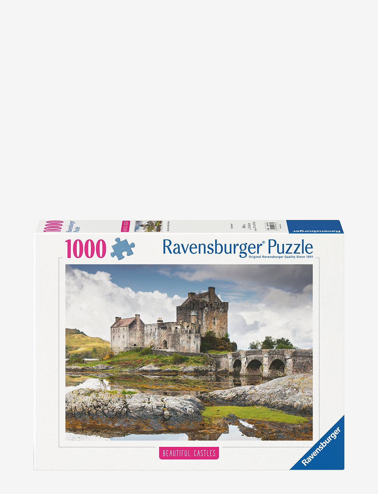 Ravensburger - Vakre slott i Skottland 1000p - classic puzzles - multi coloured - 0