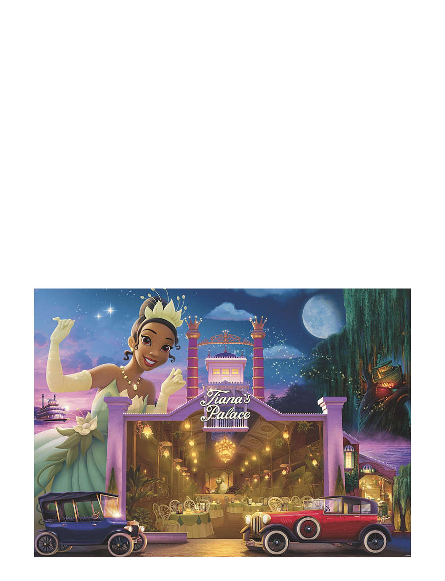 Ravensburger - Disney Castle Tiana 1000p - klassísk púsl - multi coloured - 2