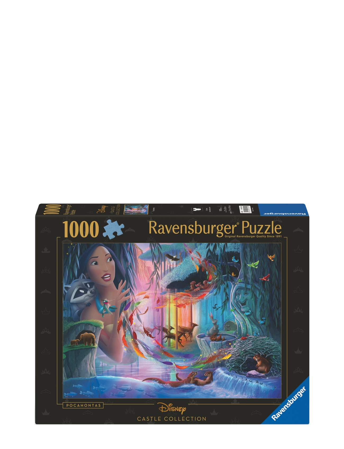 Ravensburger Disney Castle Pocahontas 1000p - 4 for 3 - MULTI COLOURED / multi