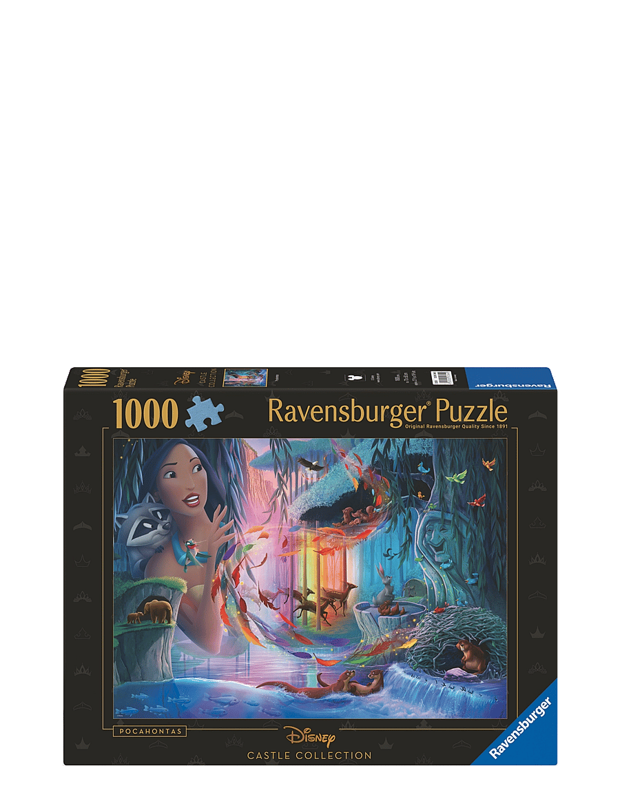 Ravensburger - Disney Castle Pocahontas 1000p - klassísk púsl - multi coloured - 1