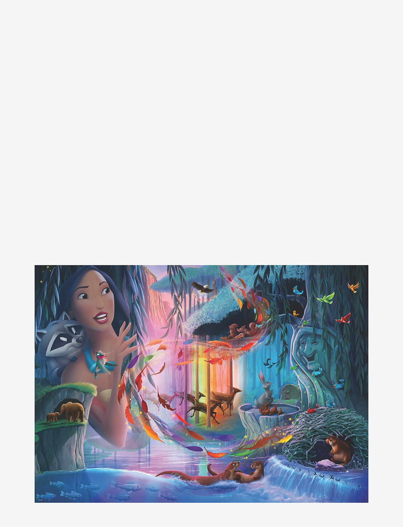 Ravensburger - Disney Castle Pocahontas 1000p - klassiska pussel - multi coloured - 2