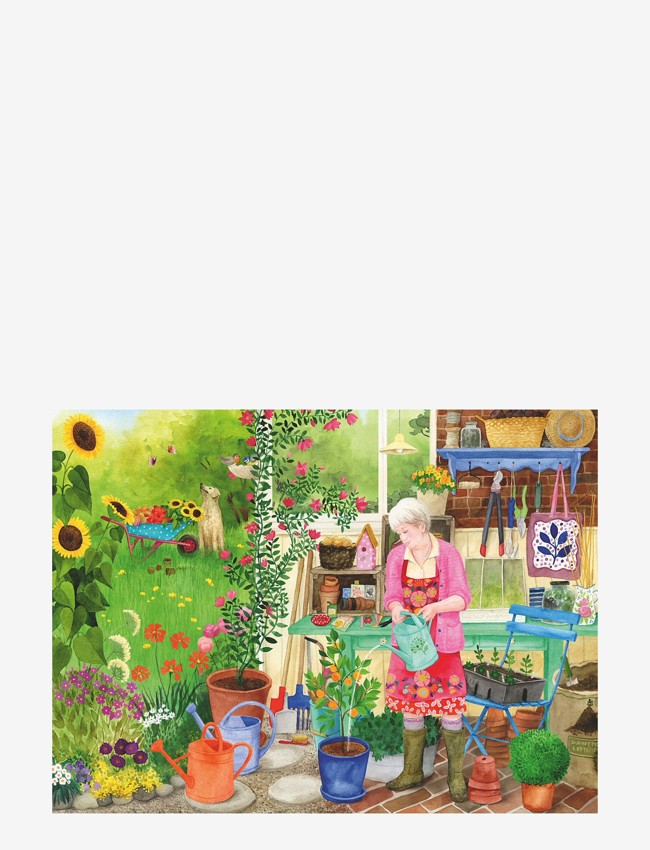 Ravensburger - Gardening 100p Ad - klassiske puslespil - multi coloured - 2