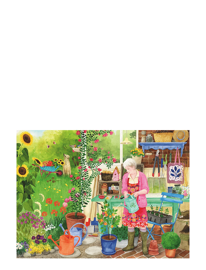 Ravensburger - Gardening 100p Ad - klassísk púsl - multi coloured - 2