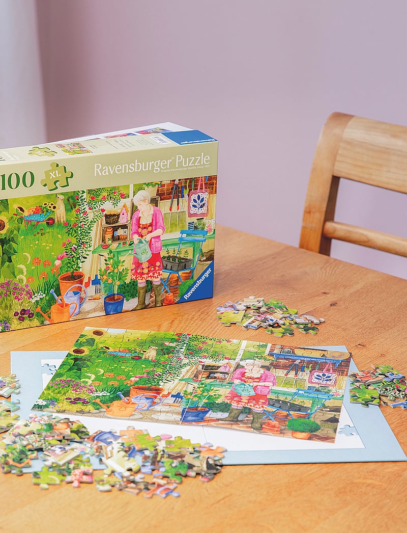 Ravensburger - Gardening 100p Ad - klassísk púsl - multi coloured - 4