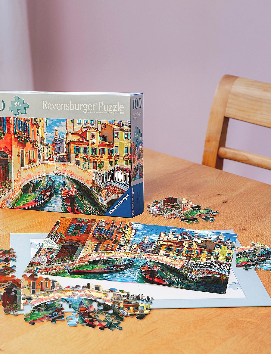 Ravensburger - Venice 100p Ad - klassiske puslespil - multi coloured - 0