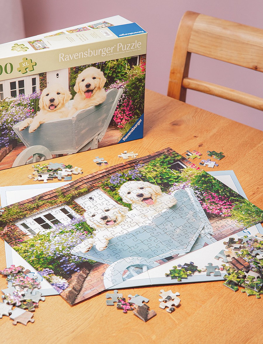 Ravensburger - Golden Retriever 200p Ad - klassísk púsl - multi coloured - 0