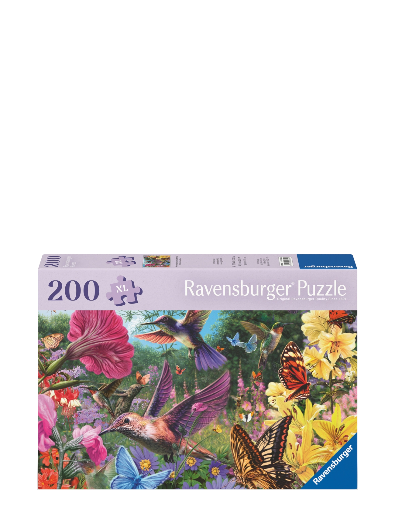 Ravensburger Hummingbirds & Butterflies 200p Ad - App deal - MULTI COLOURED / multi