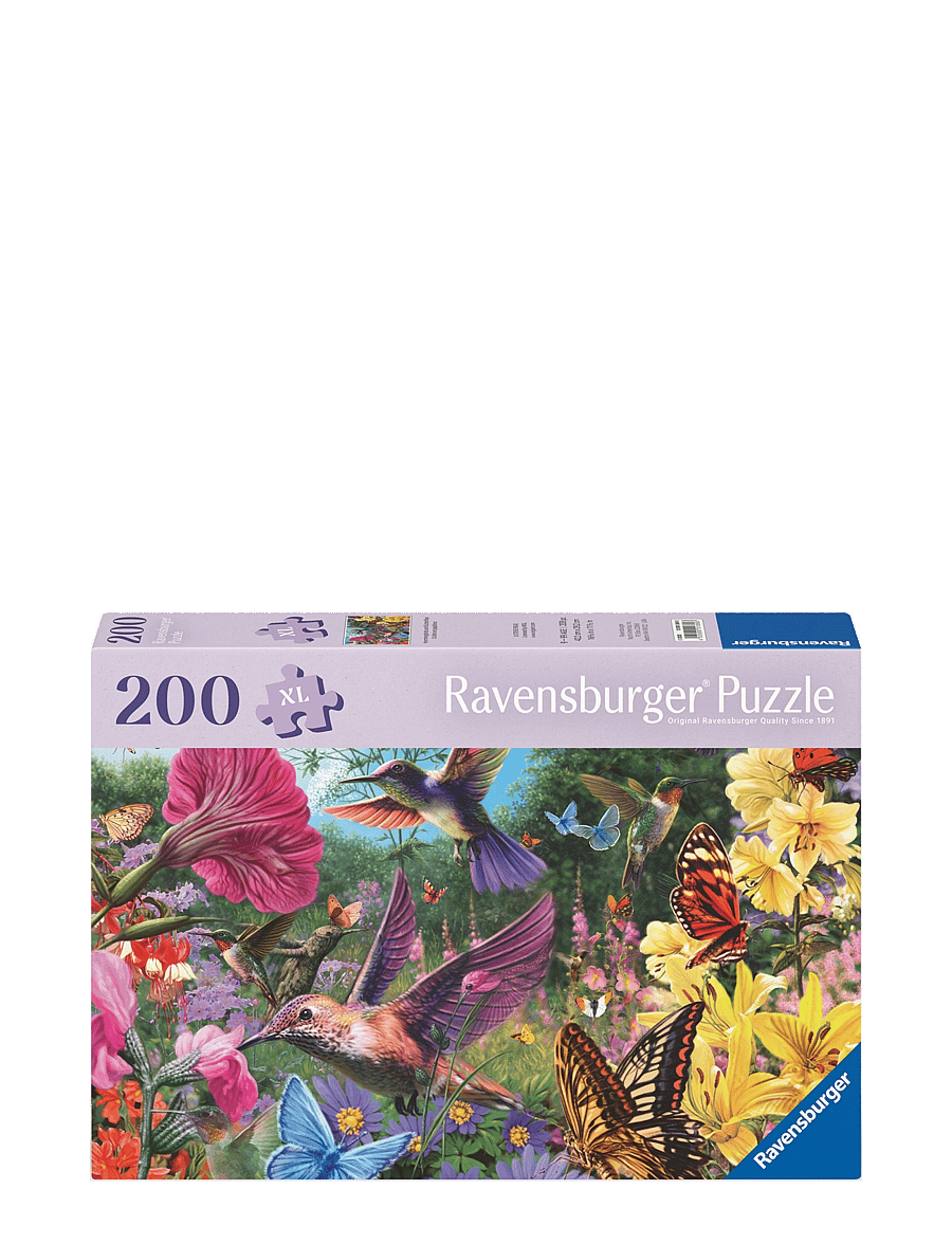 Ravensburger - Hummingbirds & Butterflies 200p Ad - klassiska pussel - multi coloured - 1