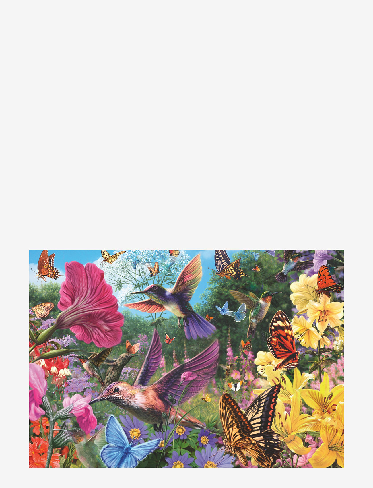 Ravensburger - Hummingbirds & Butterflies 200p Ad - klassísk púsl - multi coloured - 2