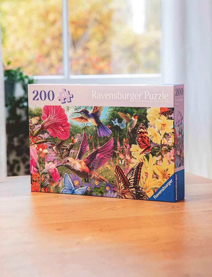 Ravensburger - Hummingbirds & Butterflies 200p Ad - klassiska pussel - multi coloured - 0