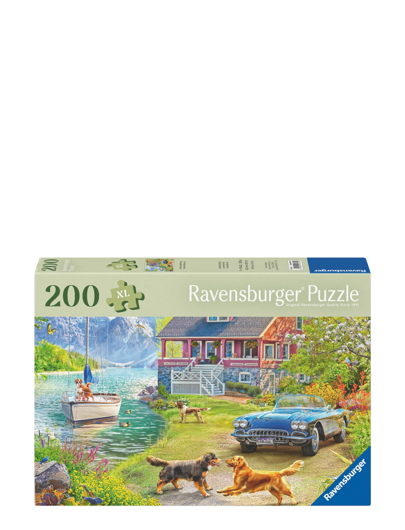 Ravensburger Summer Lake House 200p Ad - 4 for 3 - MULTI COLOURED / multi