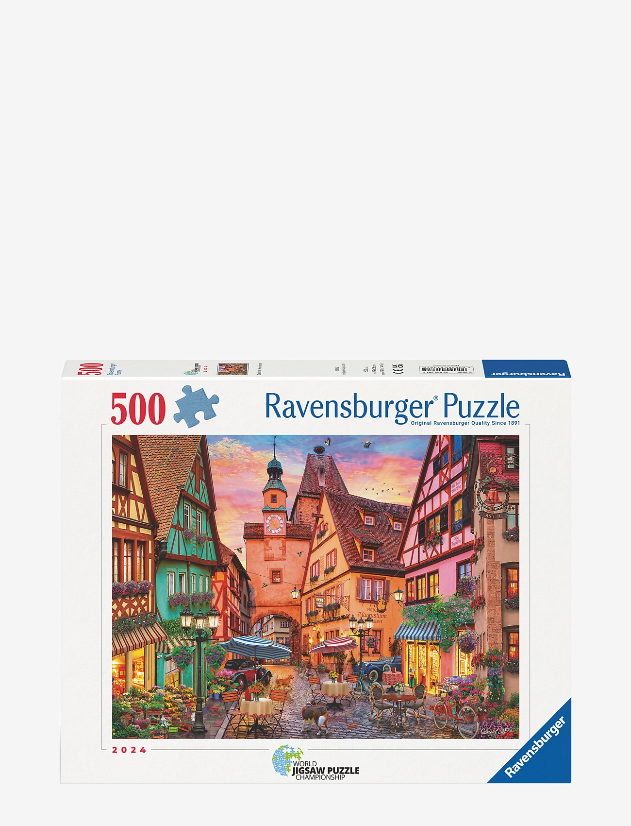 Ravensburger - Bavarian Romance 500p - klassiske puslespil - multi coloured - 1