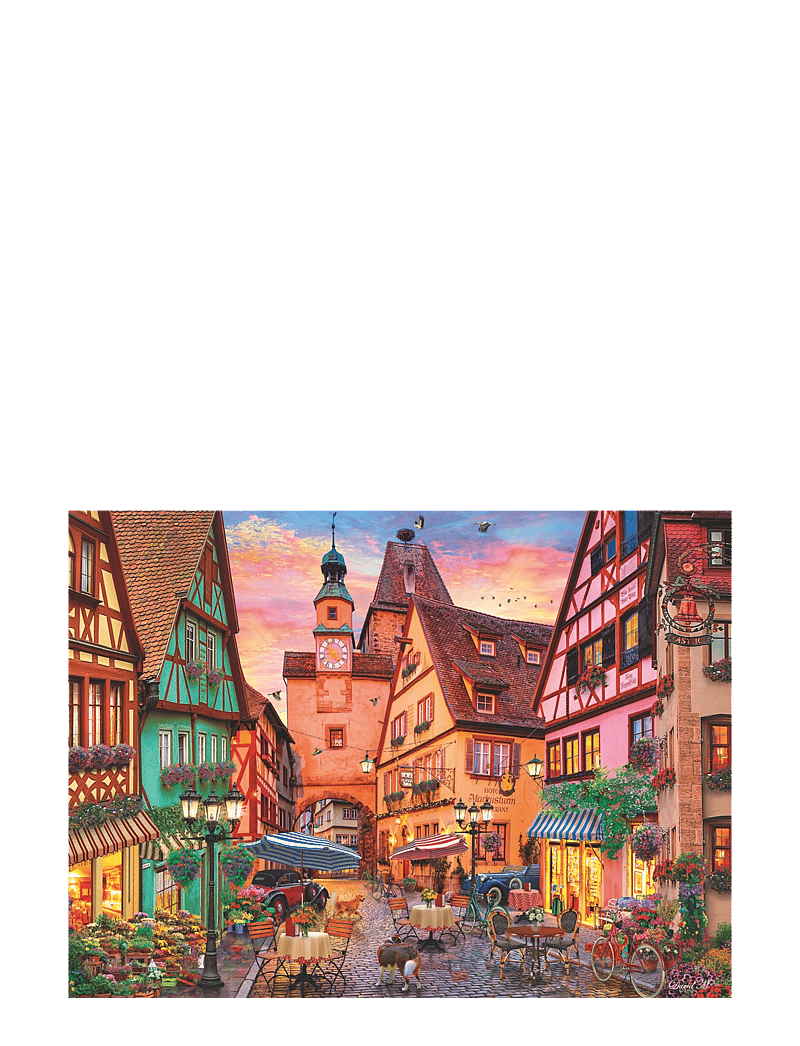 Ravensburger - Bavarian Romance 500p - klassísk púsl - multi coloured - 2