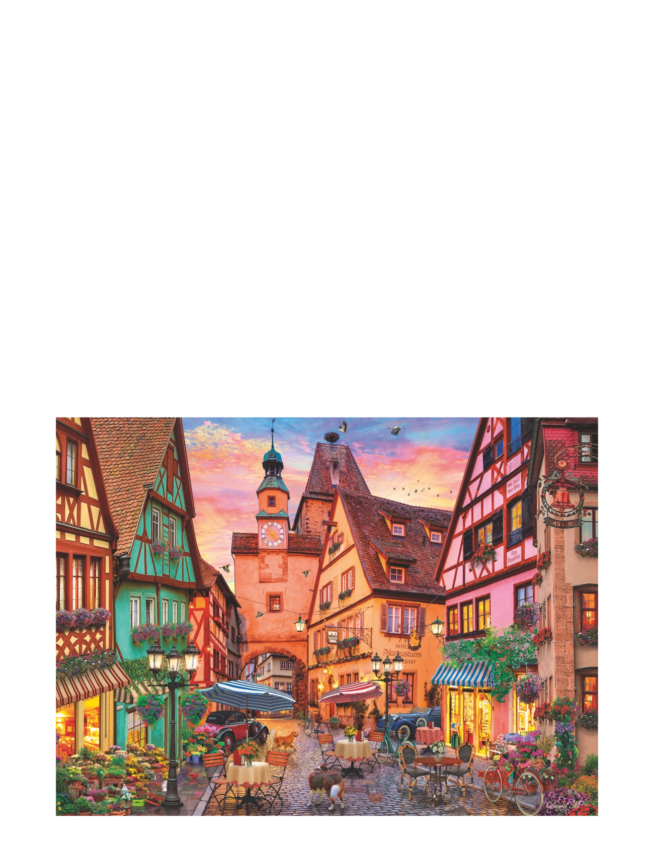 Ravensburger - Bavarian Romance 500p - klassiset palapelit - multi coloured - 2