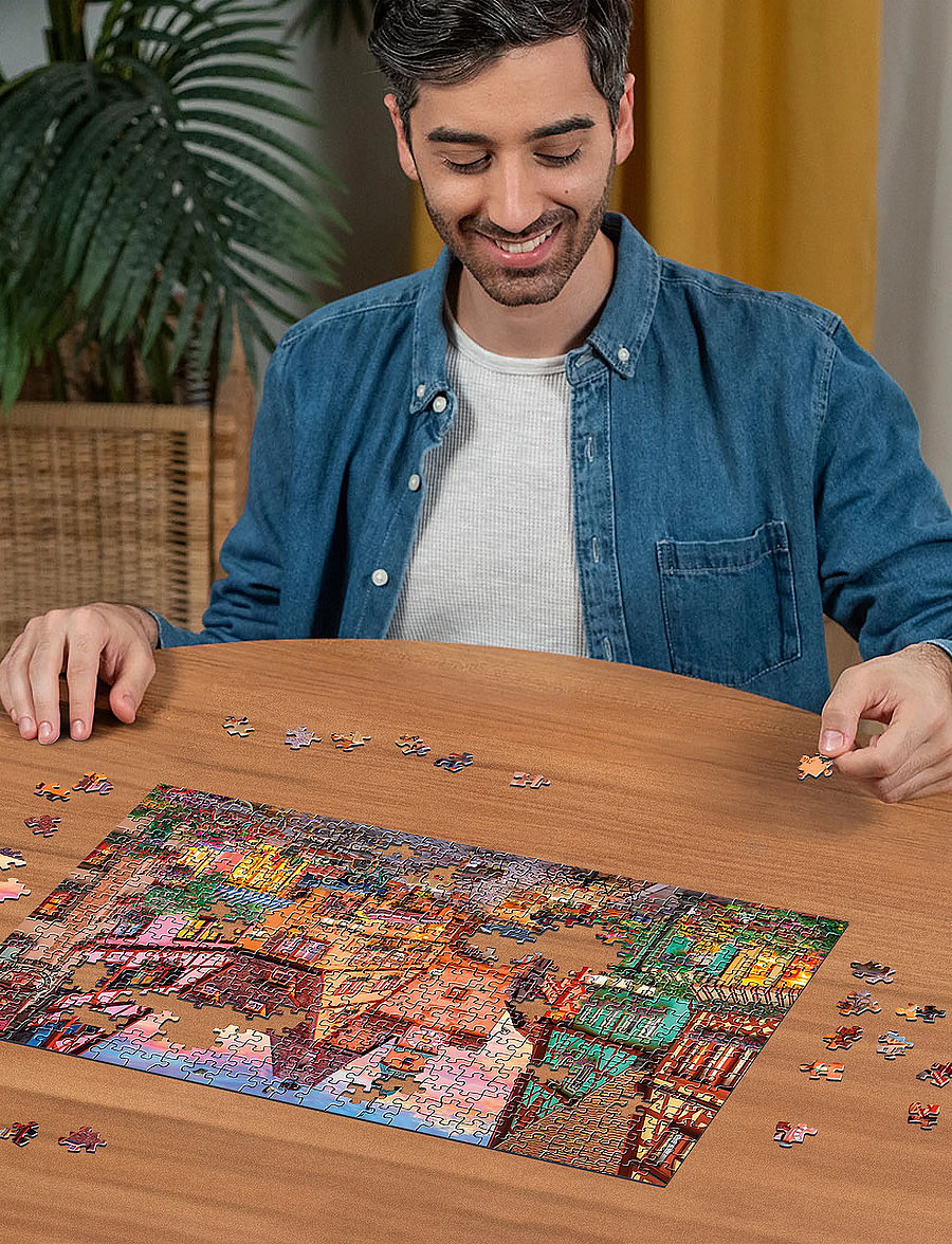 Ravensburger - Bavarian Romance 500p - klassiska pussel - multi coloured - 0