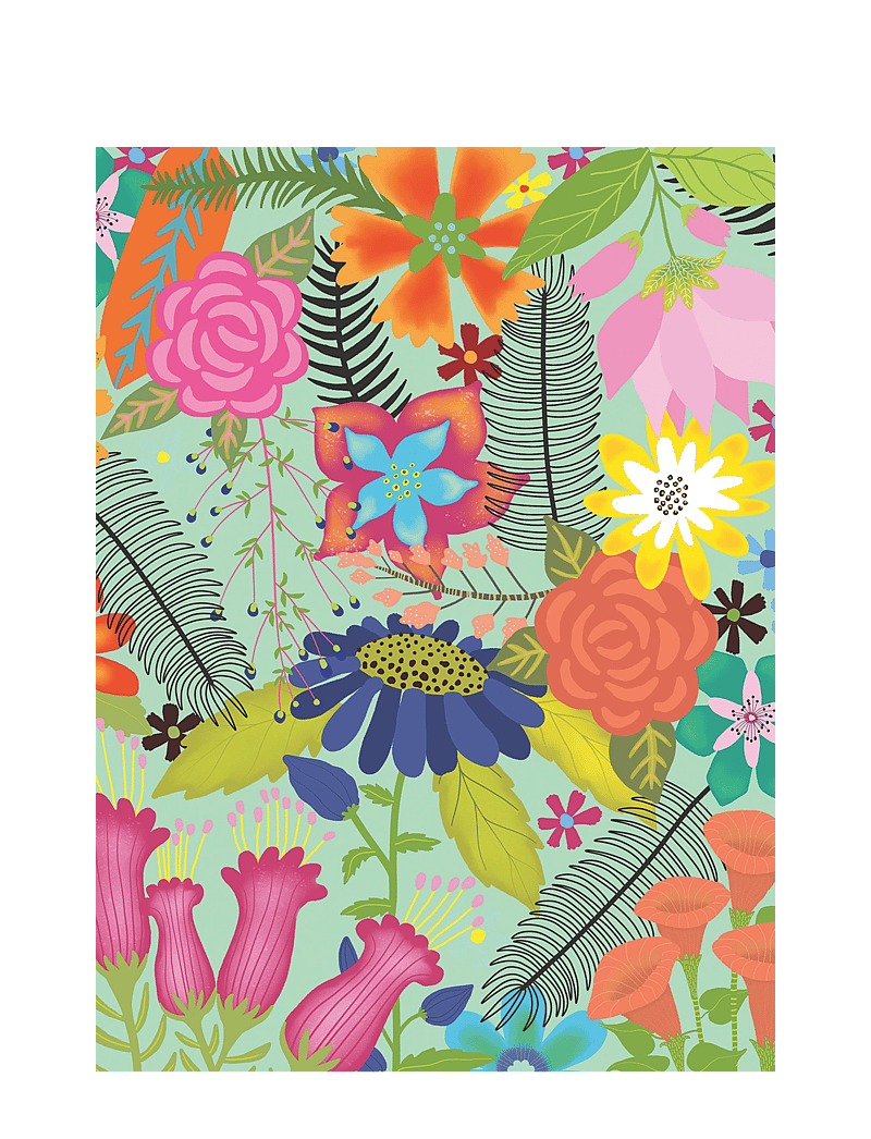 Ravensburger - Flower Jungle 500p - klassísk púsl - multi coloured - 2