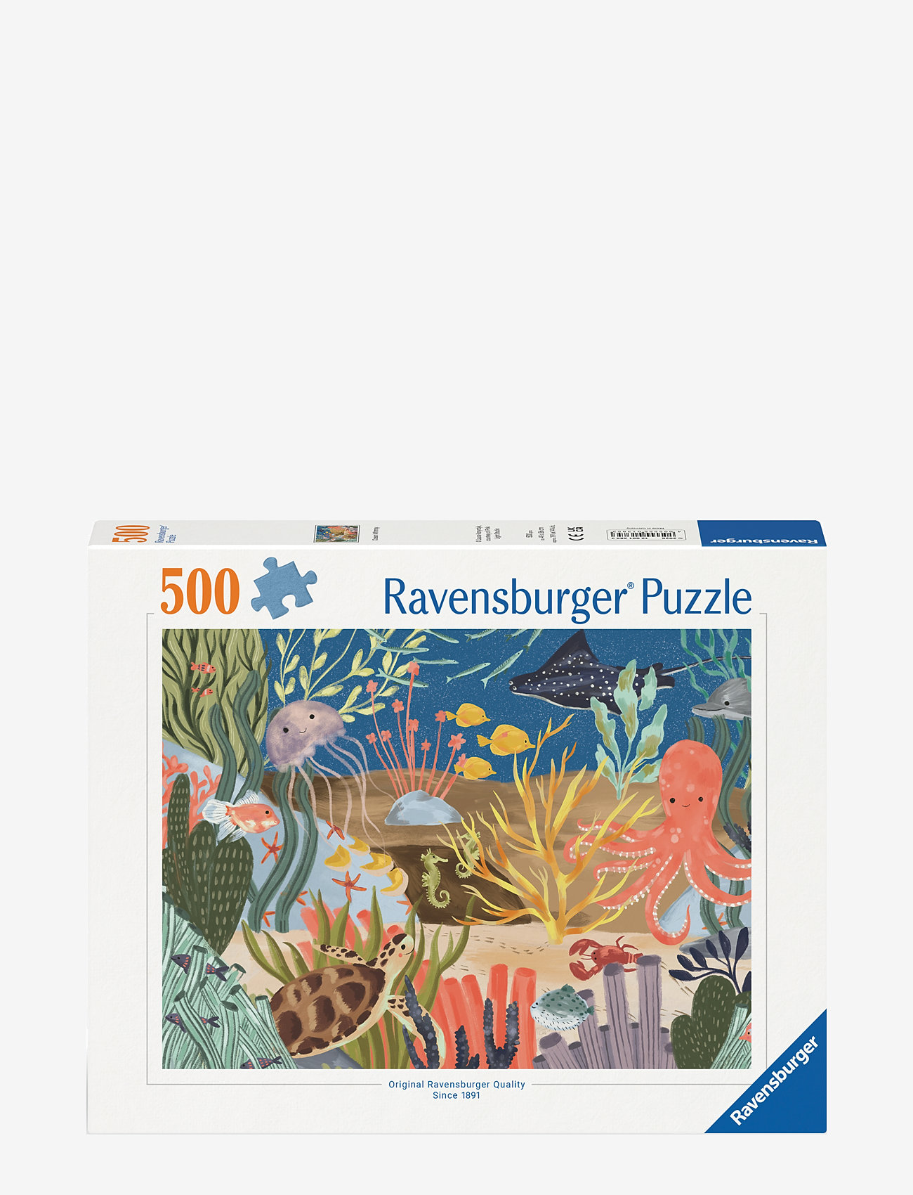 Ravensburger - Ocean Whimsie 500p - klassiska pussel - multi coloured - 1