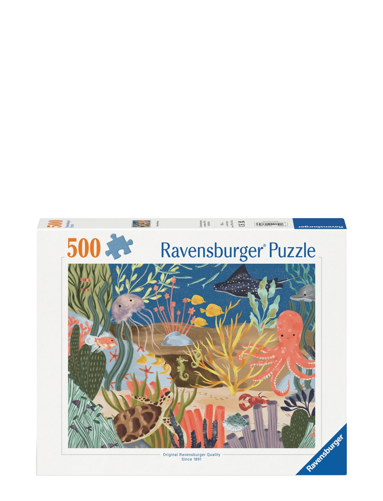 Ravensburger - Ocean Whimsie 500p - klassísk púsl - multi coloured - 1