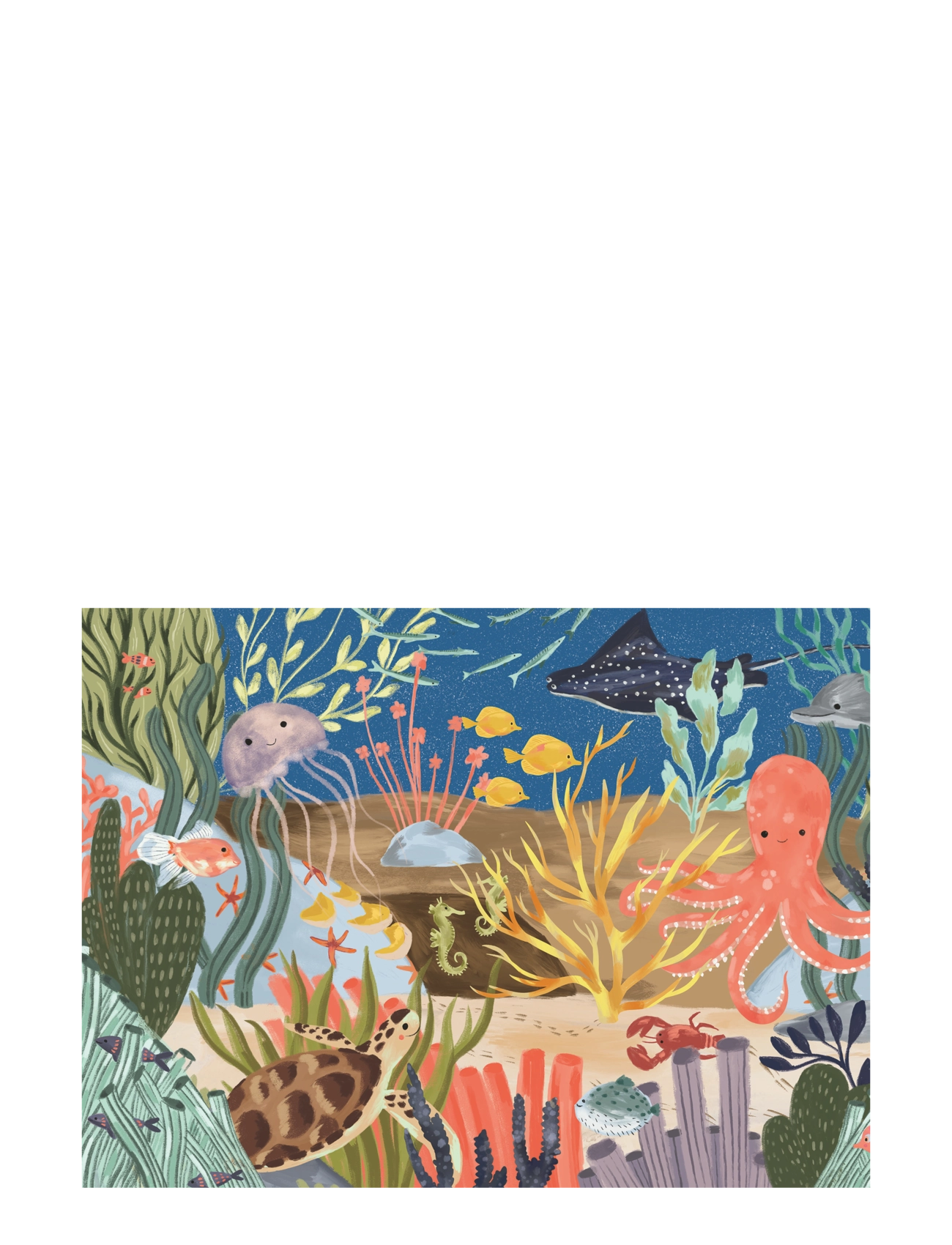 Ravensburger - Ocean Whimsie 500p - klassísk púsl - multi coloured - 2