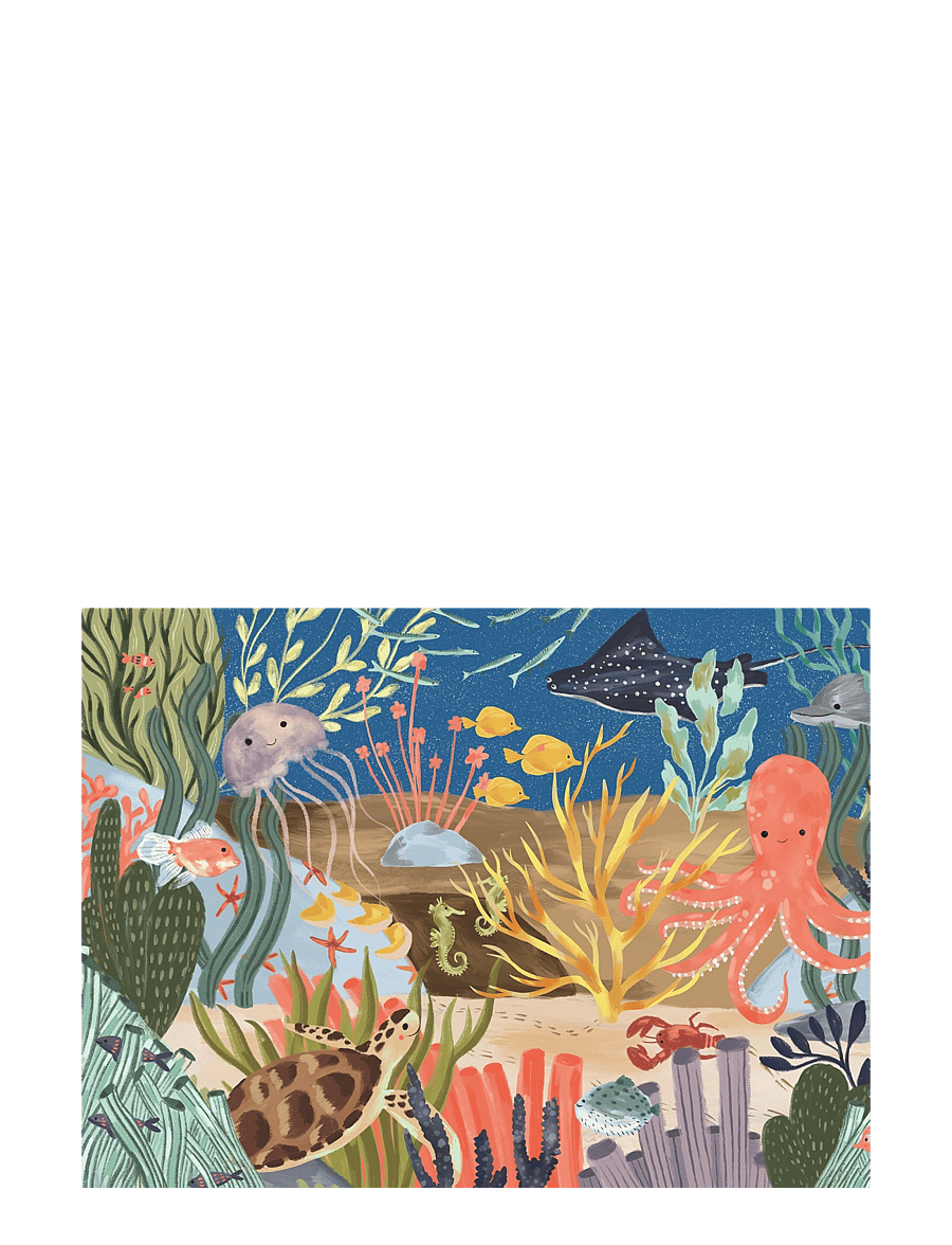 Ravensburger - Ocean Whimsie 500p - klassísk púsl - multi coloured - 2