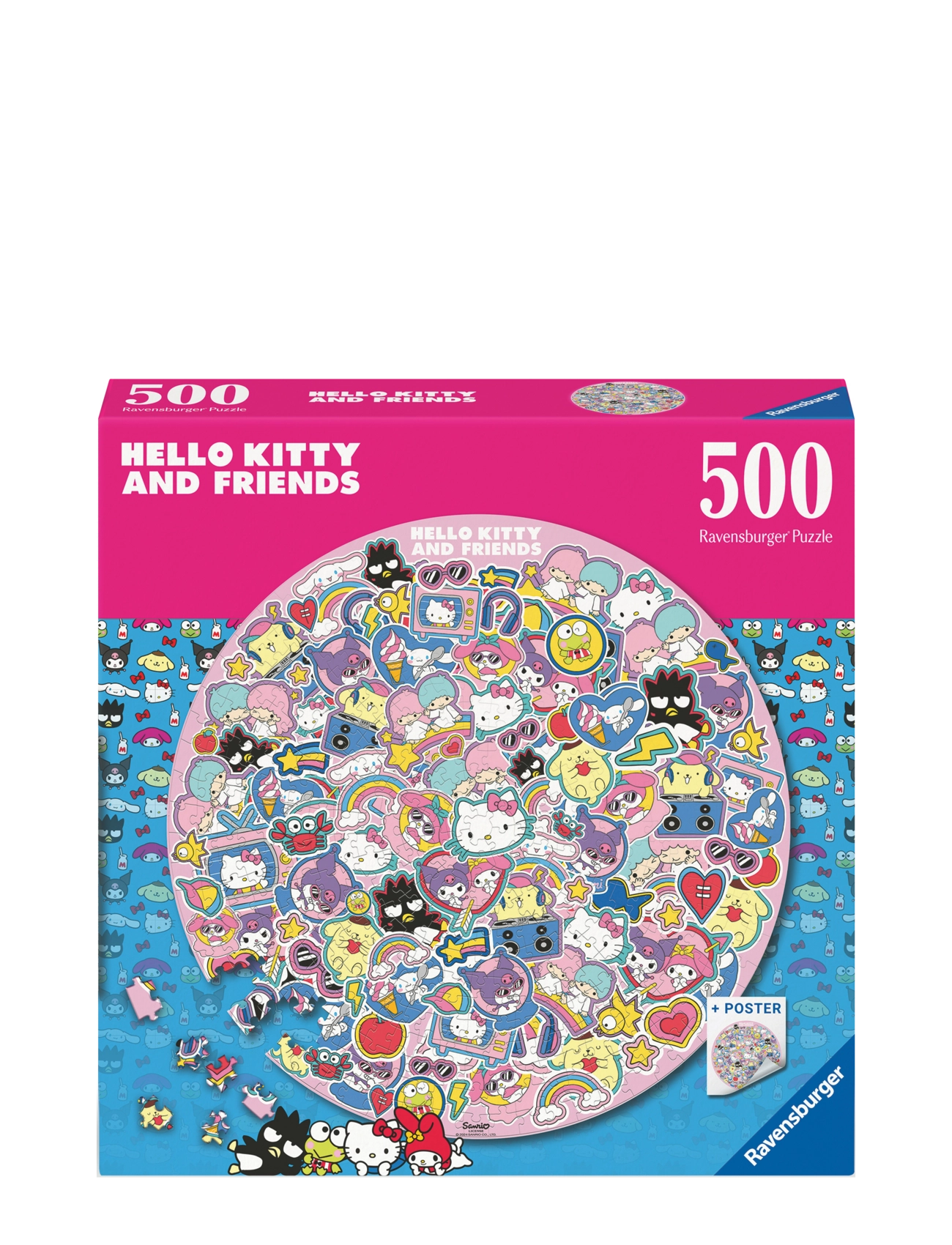 Ravensburger Hello Kitty Circular 500p - App deal - MULTI COLOURED / multi
