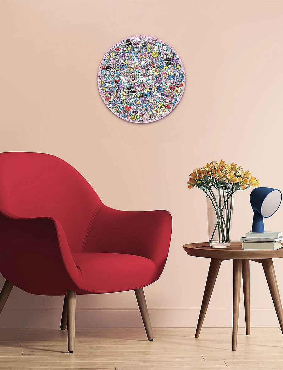 Ravensburger - Hello Kitty Circular 500p - klassísk púsl - multi coloured - 3