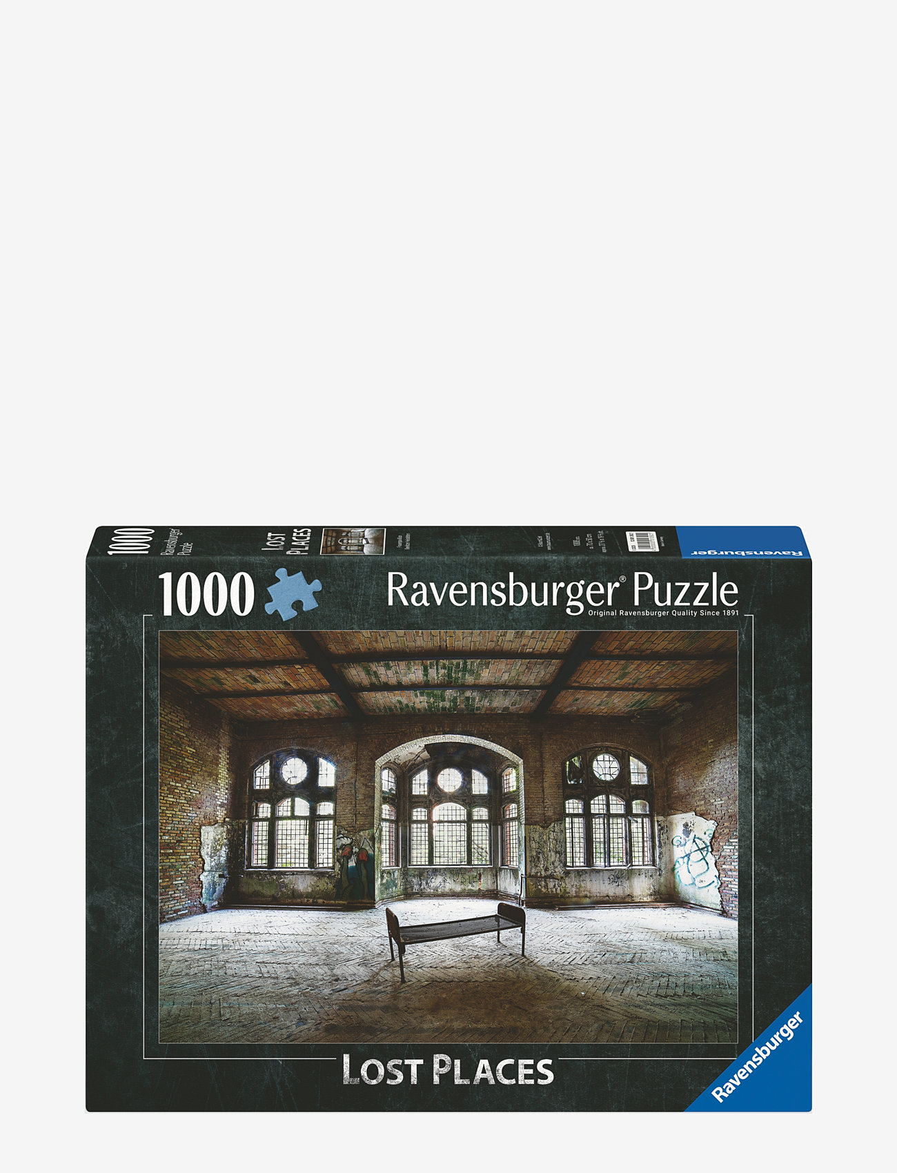 Ravensburger - Lost Places, Frauenpavillion Beelitzer 1000p - klassiske puslespil - multi coloured - 1