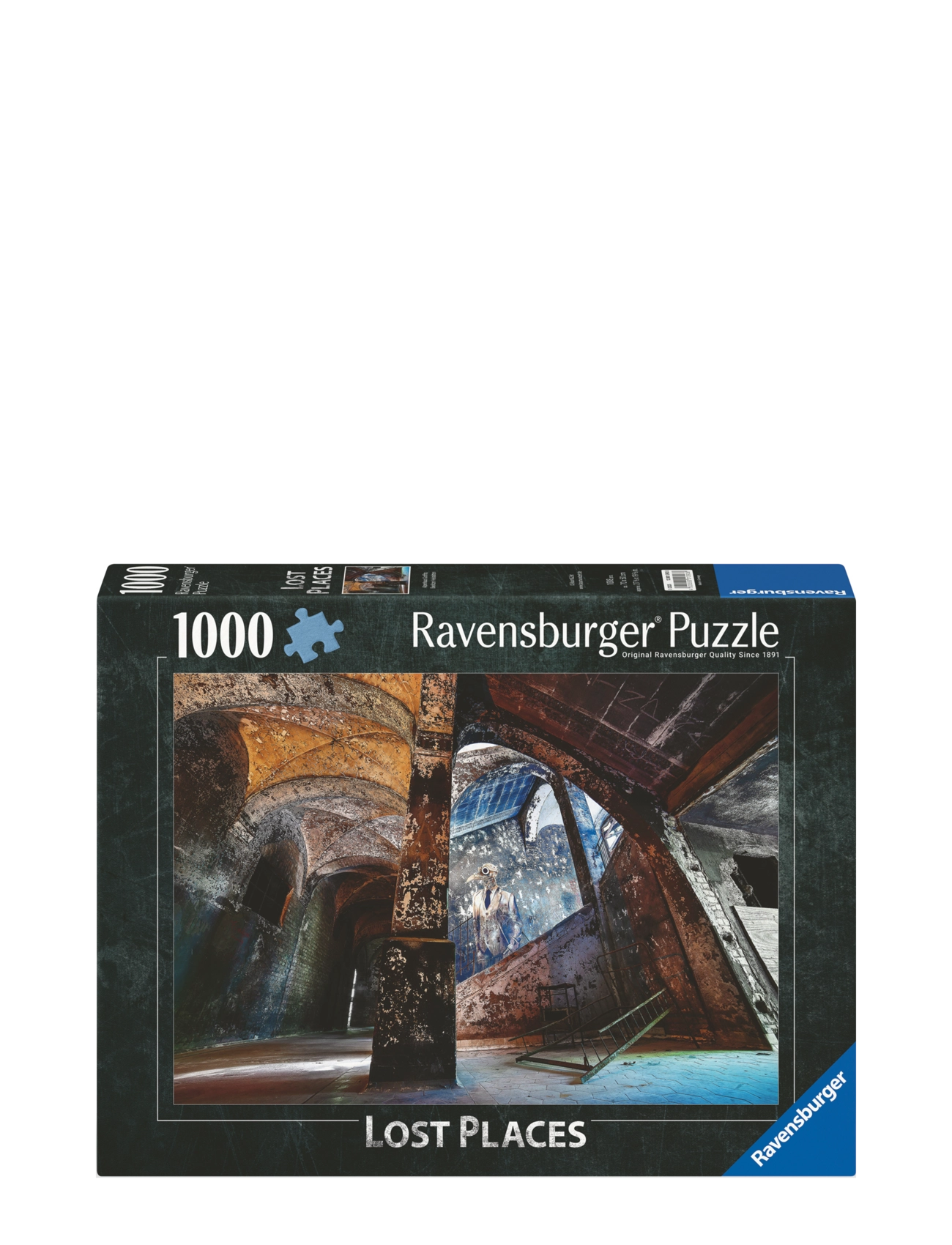 Ravensburger Lost Places, Alpenhaus Graffito Beelitzer 1000p - Klassiske puslespil - MULTI COLOURED / multi