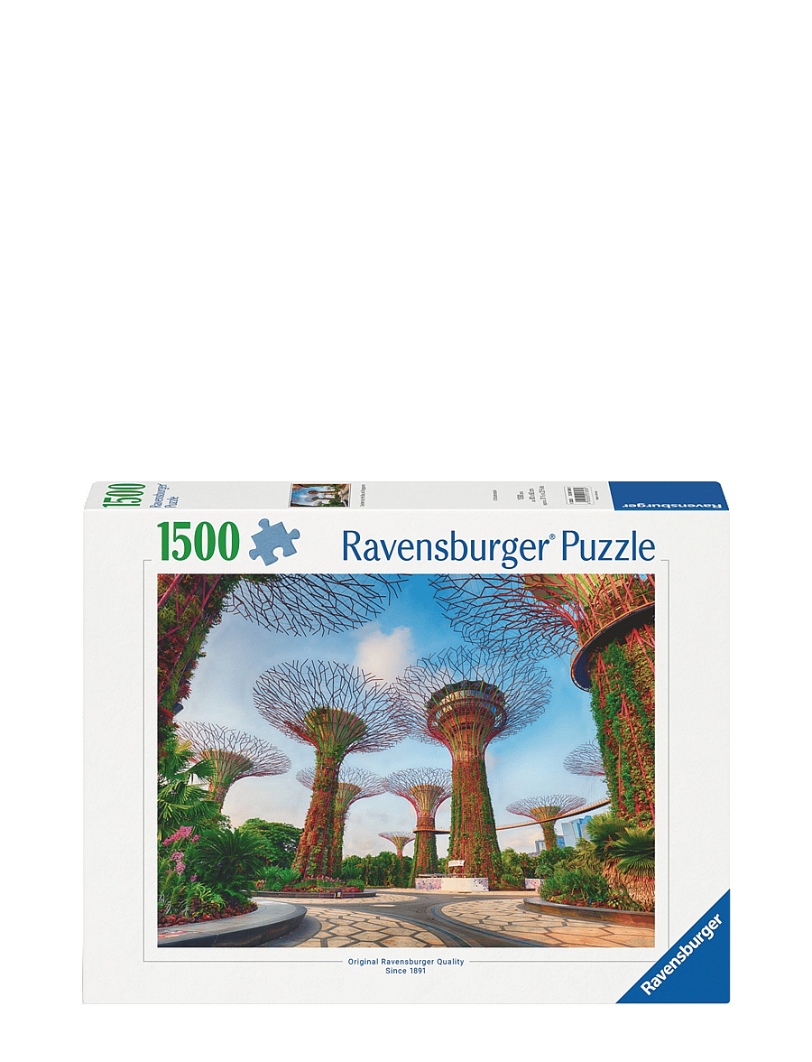 Ravensburger - Garden By The Bay At Singapore 1500p - klassísk púsl - multi coloured - 1